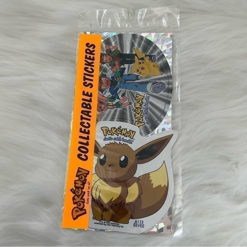 Pokémon Collectible Stickers  NWT